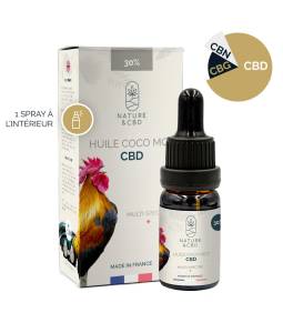 Huile CBD 30% Coco MCT 10ml Nature & CBD