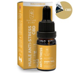 Huile CBD  Anti-stress 10%  10ml Nature & CBD