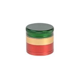 Grinder Couleur Rasta 40mm
