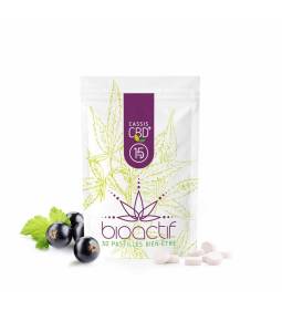Sachet 30 Pastilles Cassis CBD 15mg Bioactif