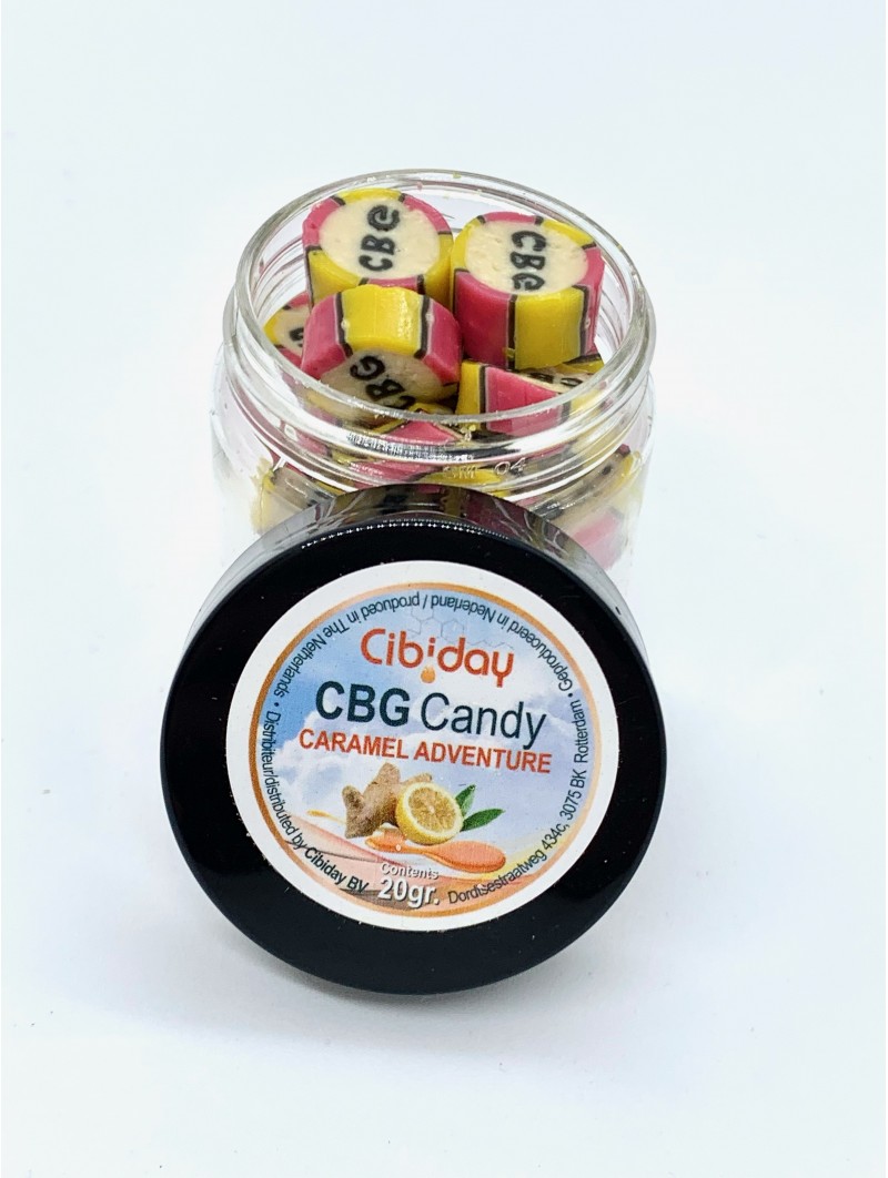 Bonbons Candy Caramel 20g/6mgCBG CIBIDAY