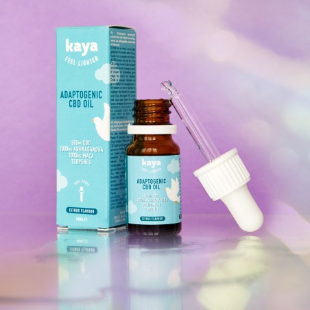 Kaya FEEL LIGHTER Adaptogenic CBD oil 10ml dropper