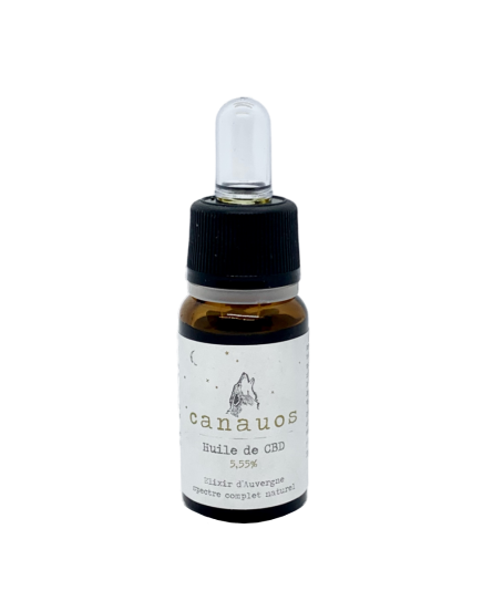 Huile CBD 5,5% 10ml CANAUOS Huile CBD 5,5% 10ml CANAUOS
