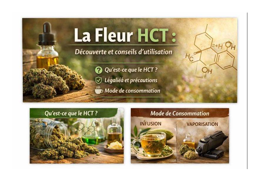 Fleur HCT : ce qu’il faut savoir avant de découvrir cette nouvelle alternative au CBD